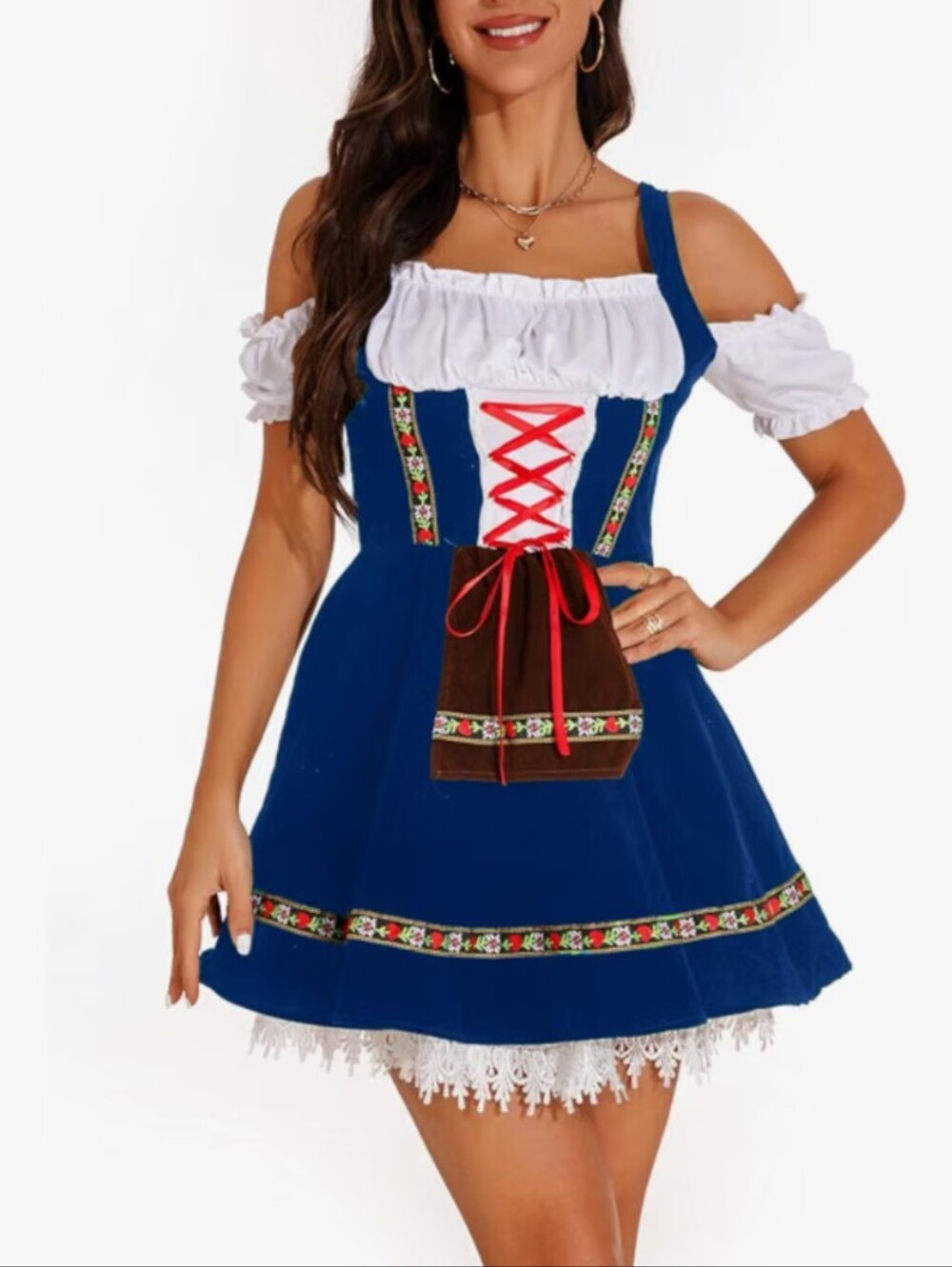 Women's Oktoberfest Dirndl Dress, M